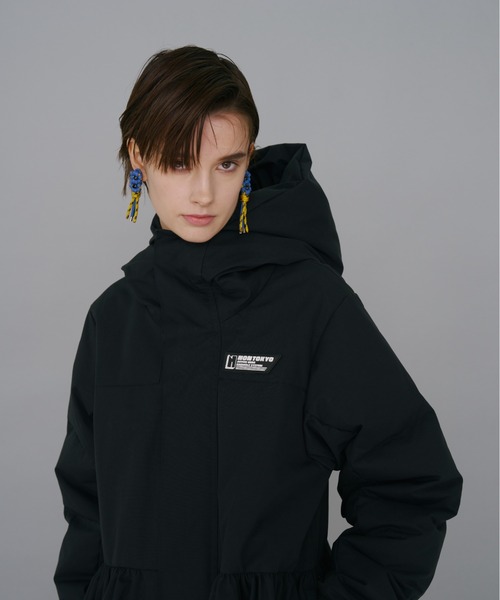 NON TOKYO（ノントーキョー）の「NON TOKYO/ノントーキョー/ビジューフラワーブレードロングイヤリング（イヤリング・レディース・ブルー/ベージュ・FREE）」の9枚目の写真