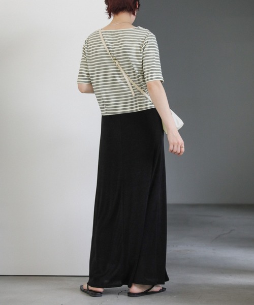 select MOCA(セレクトモカ)の「ウェーブデザインショルダーバッグ(ショルダーバッグ・レディース・ブラック/アイボリー/ライトブルー・FREE)」の19枚目の写真