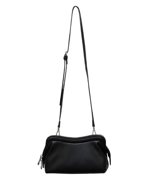 select MOCA(セレクトモカ)の「ウェーブデザインショルダーバッグ(ショルダーバッグ・レディース・ブラック/アイボリー/ライトブルー・FREE)」の11枚目の写真