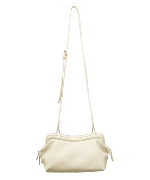 select MOCA(セレクトモカ)の「ウェーブデザインショルダーバッグ(ショルダーバッグ・レディース・ブラック/アイボリー/ライトブルー・FREE)」の13枚目の写真