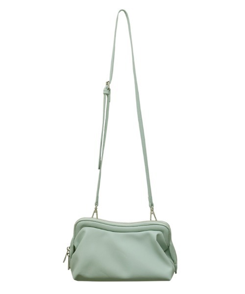 select MOCA(セレクトモカ)の「ウェーブデザインショルダーバッグ(ショルダーバッグ・レディース・ブラック/アイボリー/ライトブルー・FREE)」の12枚目の写真