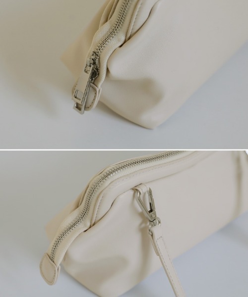 select MOCA(セレクトモカ)の「ウェーブデザインショルダーバッグ(ショルダーバッグ・レディース・ブラック/アイボリー/ライトブルー・FREE)」の15枚目の写真