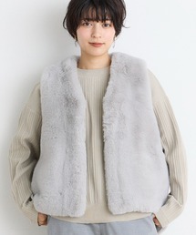 INED CLARO | エコファーベスト(ブルゾン)