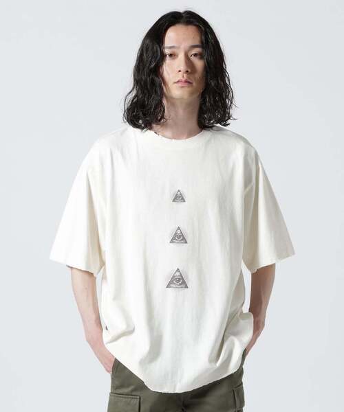 WHITELAND（ホワイトランド）の「WHITELAND/ホワイトランド/MURALS Tシャツ（Tシャツ/カットソー・メンズ・ホワイト・F）」の14枚目の写真