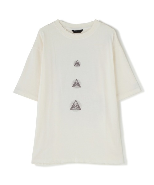 WHITELAND（ホワイトランド）の「WHITELAND/ホワイトランド/MURALS Tシャツ（Tシャツ/カットソー・メンズ・ホワイト・F）」の4枚目の写真