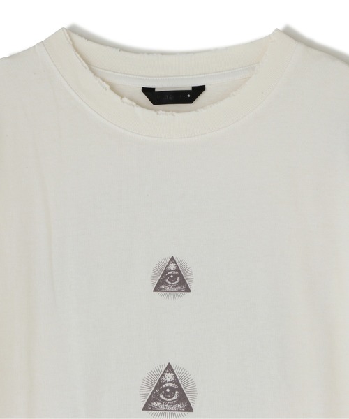 WHITELAND（ホワイトランド）の「WHITELAND/ホワイトランド/MURALS Tシャツ（Tシャツ/カットソー・メンズ・ホワイト・F）」の6枚目の写真