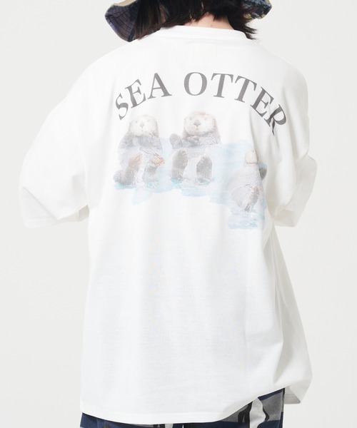CORISCO(コリスコ)の「アニマルバックプリントTシャツ(M1)(Tシャツ/カットソー・メンズ・その他7/その他8/その他9/その他10/その他6/その他5/その他1/その他2/その他3/その他4・MEDIUM/LARGE/X-LARGE)」の3枚目の写真