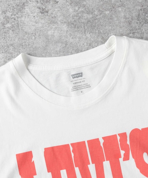 Levi's(リーバイス)の「【Levi's】ARCHIVETシャツ(Tシャツ/カットソー・メンズ・ホワイト・M/L/S)」の8枚目の写真