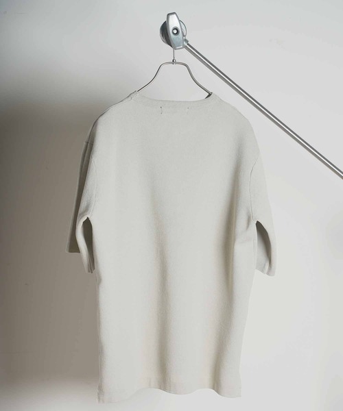 UNION STATION(ユニオンステーション)の「オーバーサイズニットT(ニット/セーター・メンズ・ブルー/グリーン/ベージュ系その他/ネイビー・LL/M/L)」の7枚目の写真