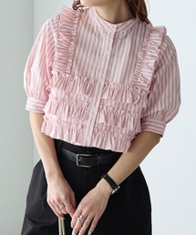 スリーブ パフ」に該当するピンク/桃色系のファッション通販 - ZOZOTOWN