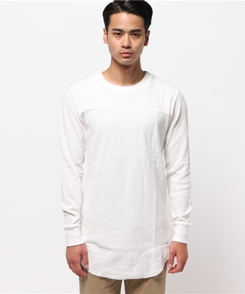 WEGO（ウィゴー）の「WEGO/ワッフルラウンドカットソー（Tシャツ/カットソー・メンズ・レッド/ホワイト/カーキ/ブラック・MEDIUM/LARGE）」の10枚目の写真