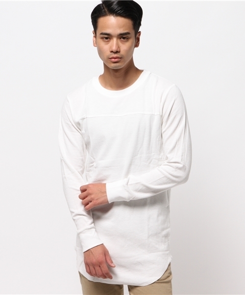 WEGO（ウィゴー）の「WEGO/ワッフルラウンドカットソー（Tシャツ/カットソー・メンズ・レッド/ホワイト/カーキ/ブラック・MEDIUM/LARGE）」の16枚目の写真