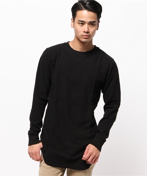 WEGO（ウィゴー）の「WEGO/ワッフルラウンドカットソー（Tシャツ/カットソー・メンズ・レッド/ホワイト/カーキ/ブラック・MEDIUM/LARGE）」の12枚目の写真