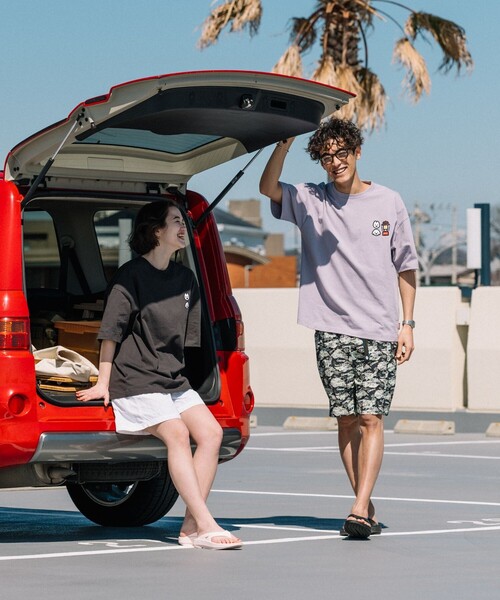 COLEMAN（コールマン）の「Coleman/コールマン Coleman×matsui×FREAK'S STORE 別注 コールマン matsui hug バックプリント クルーネック 半袖Tシャツ（Tシャツ/カットソー・メンズ・グレー/チャコールグレー/ホワイト/ラベンダー・MEDIUM/LARGE）」の8枚目の写真