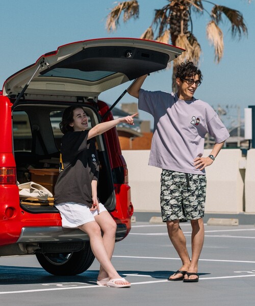 COLEMAN（コールマン）の「Coleman/コールマン Coleman×matsui×FREAK'S STORE 別注 コールマン matsui hug バックプリント クルーネック 半袖Tシャツ（Tシャツ/カットソー・メンズ・グレー/チャコールグレー/ホワイト/ラベンダー・MEDIUM/LARGE）」の10枚目の写真