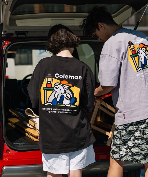 COLEMAN（コールマン）の「Coleman/コールマン Coleman×matsui×FREAK'S STORE 別注 コールマン matsui hug バックプリント クルーネック 半袖Tシャツ（Tシャツ/カットソー・メンズ・グレー/チャコールグレー/ホワイト/ラベンダー・MEDIUM/LARGE）」の14枚目の写真
