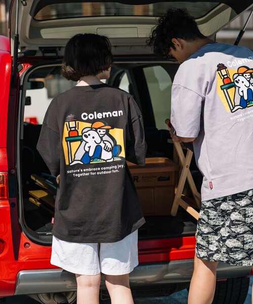 COLEMAN（コールマン）の「Coleman/コールマン Coleman×matsui×FREAK'S STORE 別注 コールマン matsui hug バックプリント クルーネック 半袖Tシャツ（Tシャツ/カットソー・メンズ・グレー/チャコールグレー/ホワイト/ラベンダー・MEDIUM/LARGE）」の15枚目の写真