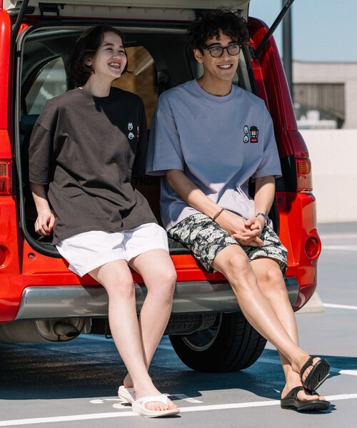 COLEMAN（コールマン）の「Coleman/コールマン Coleman×matsui×FREAK'S STORE 別注 コールマン matsui hug バックプリント クルーネック 半袖Tシャツ（Tシャツ/カットソー・メンズ・グレー/チャコールグレー/ホワイト/ラベンダー・MEDIUM/LARGE）」の20枚目の写真