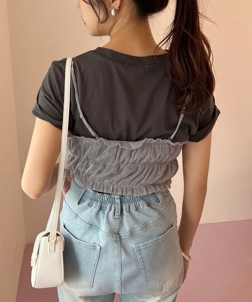 one after another NICE CLAUP(ワンアフターアナザーナイスクラップ)の「ねこアソートTee(Tシャツ/カットソー・レディース・ピンク/アイボリー/チャコールグレー/ピンク系その他・FREE)」の21枚目の写真