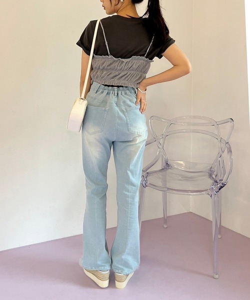 one after another NICE CLAUP(ワンアフターアナザーナイスクラップ)の「ねこアソートTee(Tシャツ/カットソー・レディース・ピンク/アイボリー/チャコールグレー/ピンク系その他・FREE)」の19枚目の写真