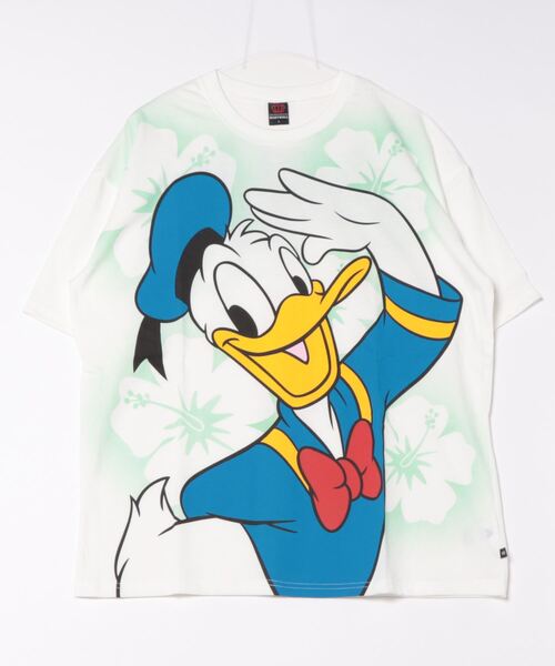 Disney（ディズニー）の「親子お揃い ディズニー スプレーペイント Tシャツ 9465A（Tシャツ/カットソー・レディース・その他31/その他30/その他26/その他14/ブラック×レッド/その他9/ホワイト×ブルー・S/M/L/XL）」の2枚目の写真