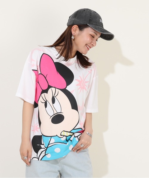 Disney（ディズニー）の「親子お揃い ディズニー スプレーペイント Tシャツ 9465A（Tシャツ/カットソー・レディース・その他31/その他30/その他26/その他14/ブラック×レッド/その他9/ホワイト×ブルー・S/M/L/XL）」の3枚目の写真