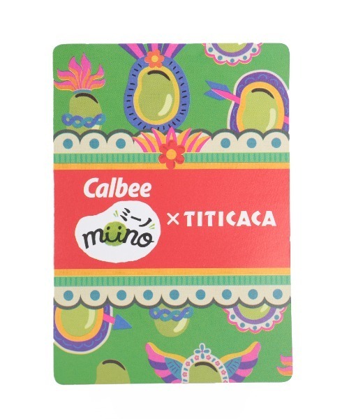 チチカカ（チチカカ）の「「ミーノ」コラボレーションそら豆ビッグポーチ（ポーチ・レディース・グリーン・FREE）」の6枚目の写真