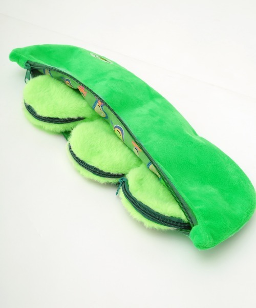 チチカカ（チチカカ）の「「ミーノ」コラボレーションそら豆ビッグポーチ（ポーチ・レディース・グリーン・FREE）」の17枚目の写真
