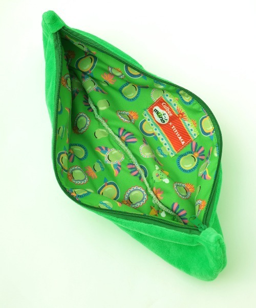 チチカカ（チチカカ）の「「ミーノ」コラボレーションそら豆ビッグポーチ（ポーチ・レディース・グリーン・FREE）」の18枚目の写真