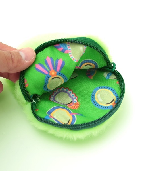 チチカカ（チチカカ）の「「ミーノ」コラボレーションそら豆ビッグポーチ（ポーチ・レディース・グリーン・FREE）」の12枚目の写真