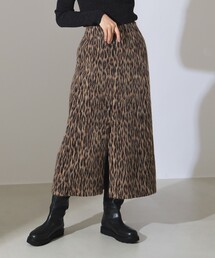 TICCA | TICCA / ティッカ レオパード シャギースカート(スカート)