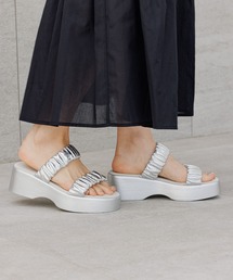 LAKOLE | ギャザーボリュームサンダル / 114250(サンダル)