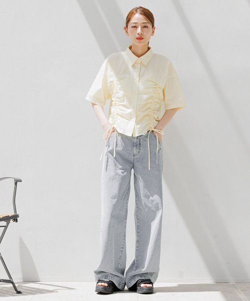 LAKOLE（ラコレ）の「ギャザーボリュームサンダル / 114250（サンダル・レディース・ブラック/シルバー・MEDIUM/LARGE）」の11枚目の写真