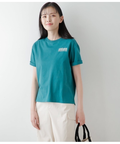 【セール】コットン天竺 グラデーションNEWYORKERロゴTシャツ（Tシャツ/カットソー）｜NEWYORKER（ニューヨーカー）