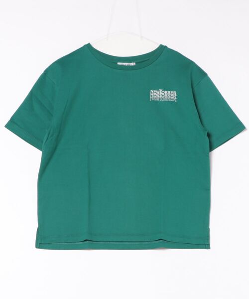 【セール】コットン天竺 グラデーションNEWYORKERロゴTシャツ（Tシャツ/カットソー）｜NEWYORKER（ニューヨーカー）