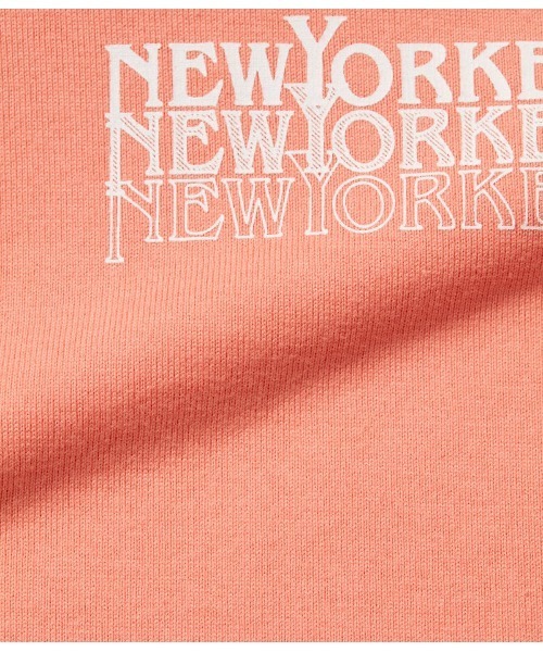 【セール】コットン天竺 グラデーションNEWYORKERロゴTシャツ（Tシャツ/カットソー）｜NEWYORKER（ニューヨーカー）
