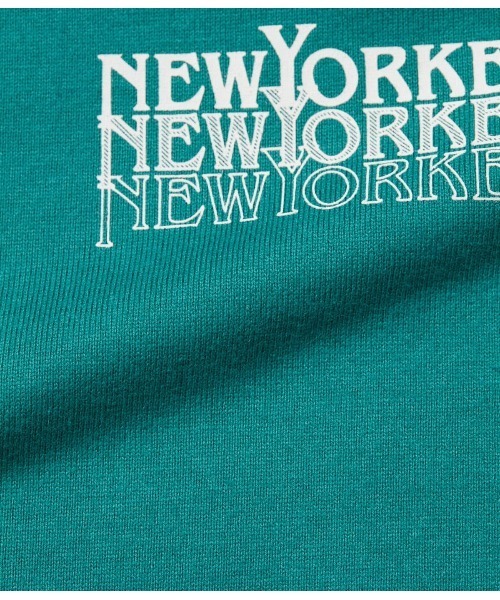 【セール】コットン天竺 グラデーションNEWYORKERロゴTシャツ（Tシャツ/カットソー）｜NEWYORKER（ニューヨーカー）