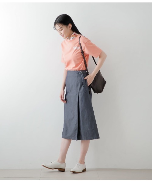 【セール】コットン天竺 グラデーションNEWYORKERロゴTシャツ（Tシャツ/カットソー）｜NEWYORKER（ニューヨーカー）