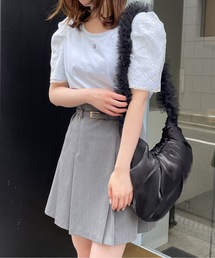 one wayザッカ | チュールハンドルショルダーバッグ(ショルダーバッグ)