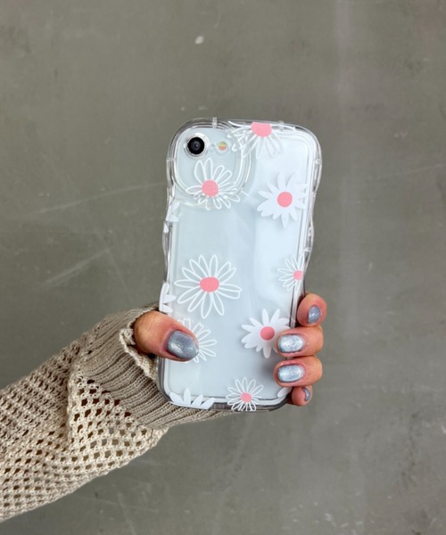 値下げ⭐️iPhone 15 Pro 用 ケース クリア 花柄 デイジー 楽天市場】iPhone15 Pro ケース MagSafe内蔵 花柄 ホワイト