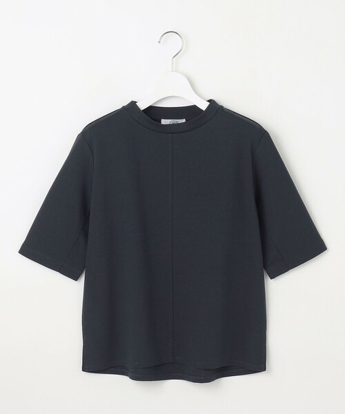 J.PRESS(ジェイプレス)の「TCポンチ モックネック カットソー(Tシャツ/カットソー・レディース・パイングリーン系/ライトグレー系/ふじ色系/ネイビー系・T15/T13)」の12枚目の写真