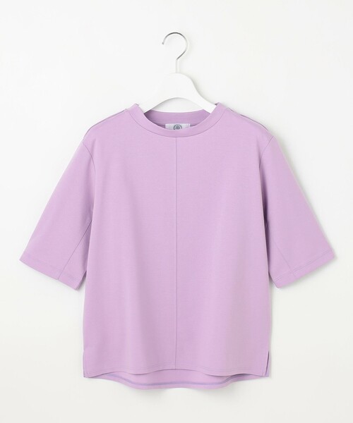 J.PRESS(ジェイプレス)の「TCポンチ モックネック カットソー(Tシャツ/カットソー・レディース・パイングリーン系/ライトグレー系/ふじ色系/ネイビー系・T15/T13)」の13枚目の写真