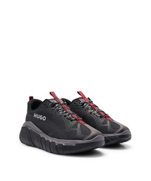 ☆BOSS ボス メンズレザーレースアップスニーカー☆ HUGO BOSS (ヒューゴボス) PORSCHE×BOSS レザー ハイトップ