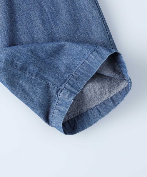 Right-on（ライトオン）の「デニムリブクロップド（デニムパンツ・メンズ・ダークインディゴブルー/ライトインディゴブルー/オフホワイト・S/M/L/XL）」の12枚目の写真