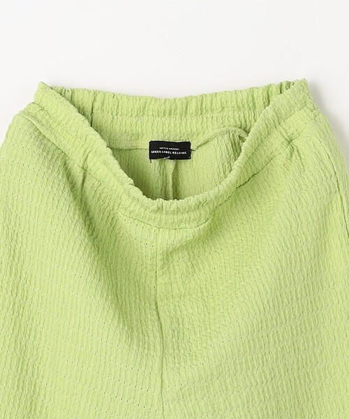 green label relaxing（グリーンレーベルリラクシング）の「TJ カットシャーリング パンツ / キッズ  100cm-130cm（その他パンツ・キッズ・ライム/ダークグレー・120cm/130cm/110cm/100cm）」の5枚目の写真