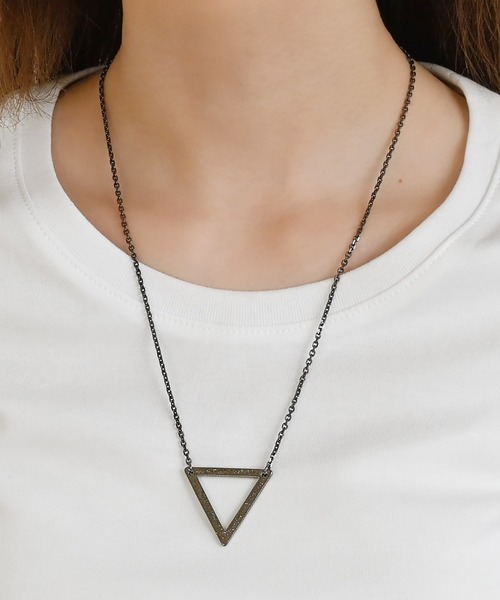 MUTURA（ムツラ）の「チャームネックレス（ネックレス・メンズ・シルバー系3/ブラック系3/ブラック系1/シルバー系1/ブラック系2/シルバー系2/ゴールド系1・ONE SIZE）」の2枚目の写真