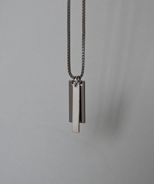 MUTURA（ムツラ）の「チャームネックレス（ネックレス・メンズ・シルバー系3/ブラック系3/ブラック系1/シルバー系1/ブラック系2/シルバー系2/ゴールド系1・ONE SIZE）」の3枚目の写真