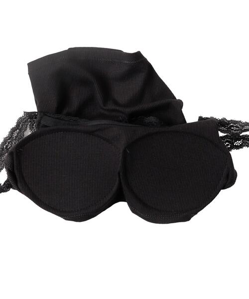 dispark（ディスパーク）の「DISPARK/パット付きフロントボタンレースキャミ（キャミソール・レディース・ホワイト/ブラック/グレー・FREE）」の18枚目の写真