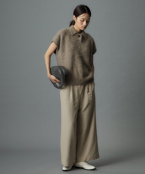 HIROKO HAYASHI（ヒロコハヤシ）の「GIRASOLE（ジラソーレ）クロワッサンバッグL（ハンドバッグ・レディース・ネイビー/ブラック系/ゴールド系/シルバー/ゴールド系3・00）」の8枚目の写真