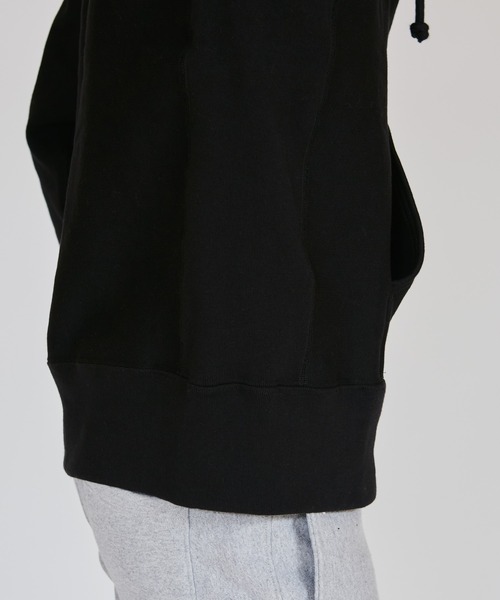 黒　リバースウィーブ パーカー　フーディー　チャンピオン　USA LARGE Champion（チャンピオン） リバースウィーブ パーカー usa企画 メンズ